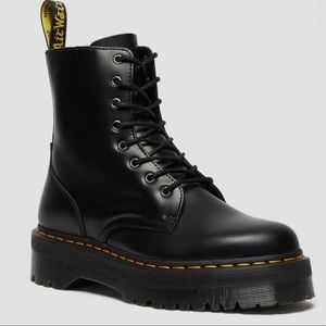 Jadon smooth leather platform boots